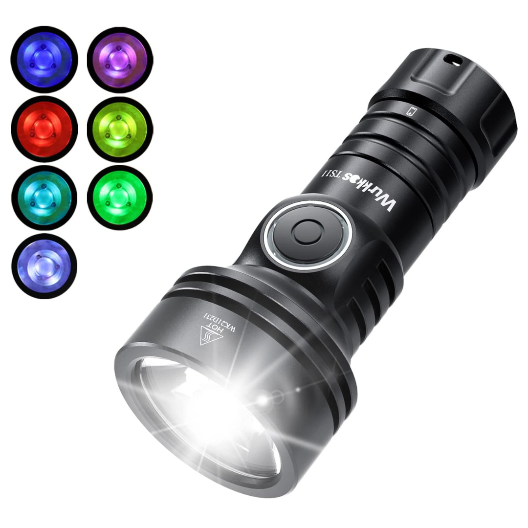 Wurkkos TS11 2000LM SFT40 LED Rechargeable Anduril 2.0 Flashlight