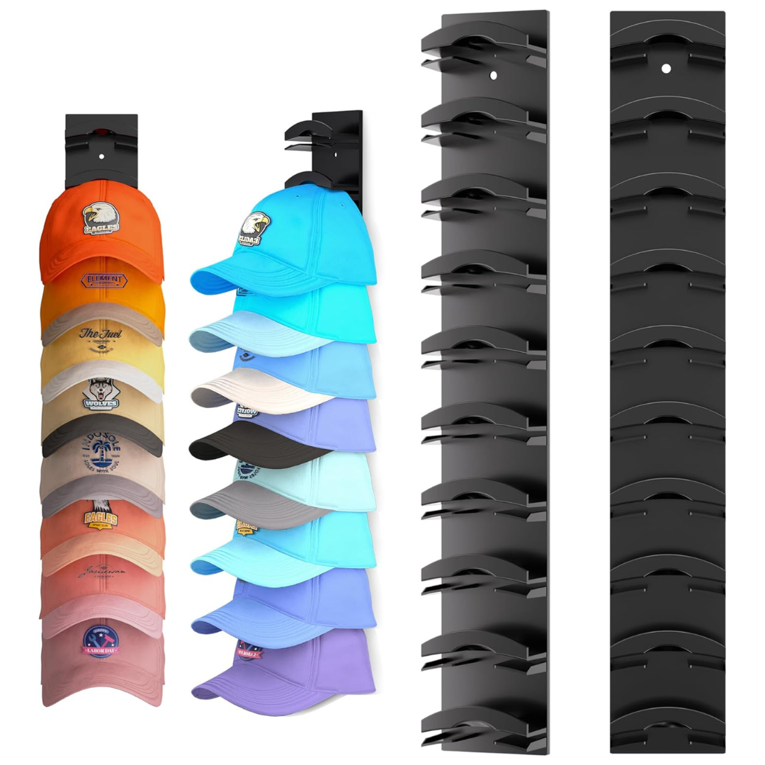 2-Pack Houoisheck Har Organizer For Baseball Caps