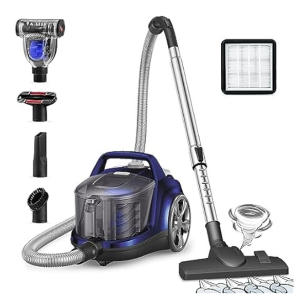 Aspiron 3.7-Qt. 5 Tools HEPA Filter Vacuum Cleaner