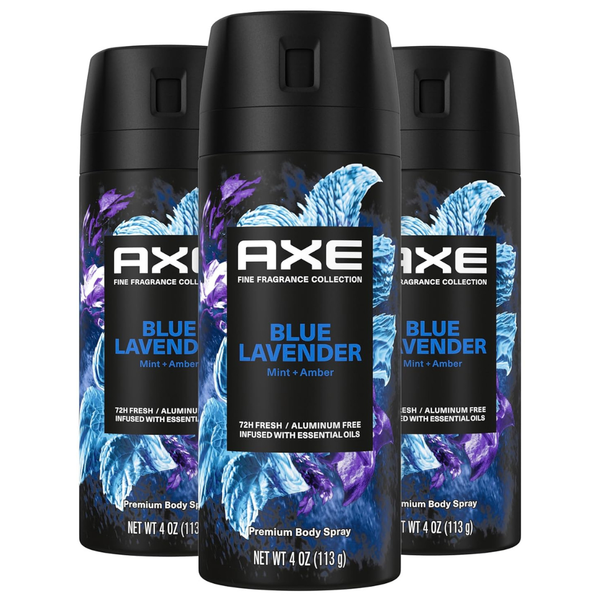 3-Count 4Oz AXE Men's Fine Fragrance Collection Premium Deodorant