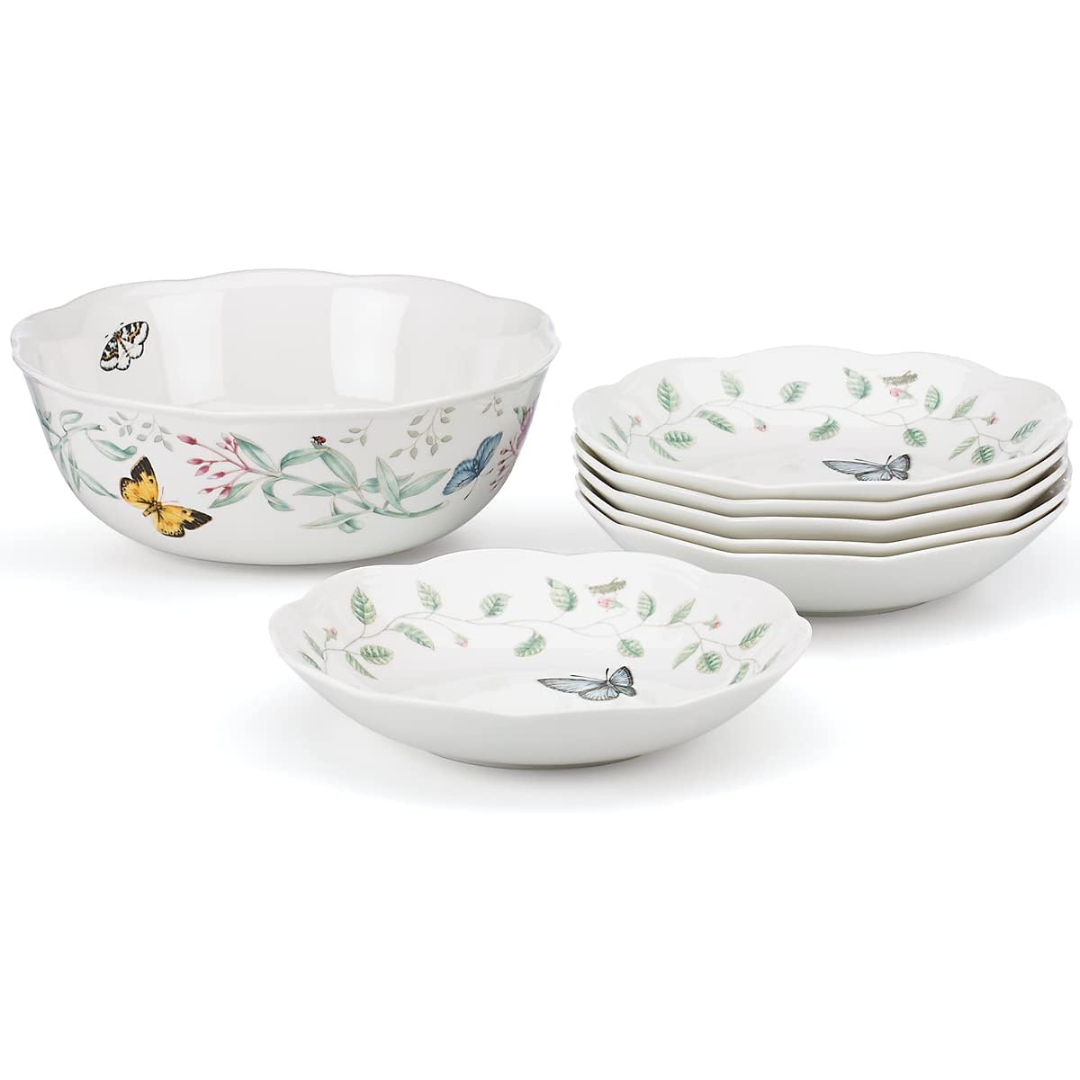7-Piece Lenox Butterfly Meadow Bowl Set