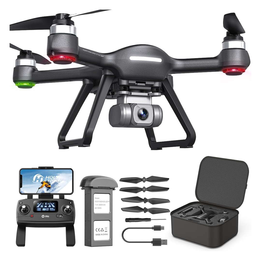 Holy Stone 4K UHD EIS Anti Shake Drone W/ 130 deg FOV Camera