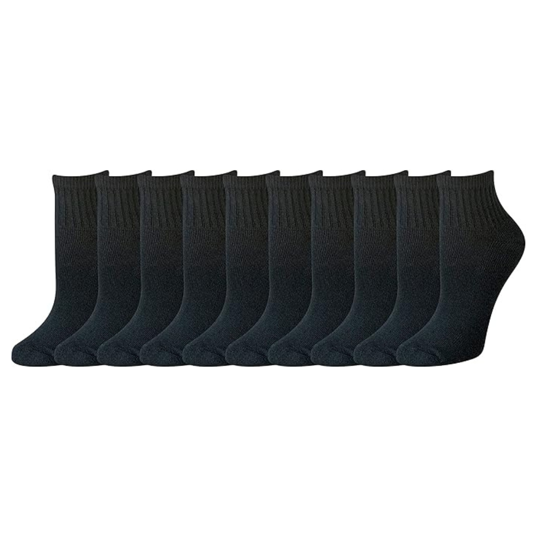 10-Pairs Amazon Essentials Women's Cotton Ankle Socks