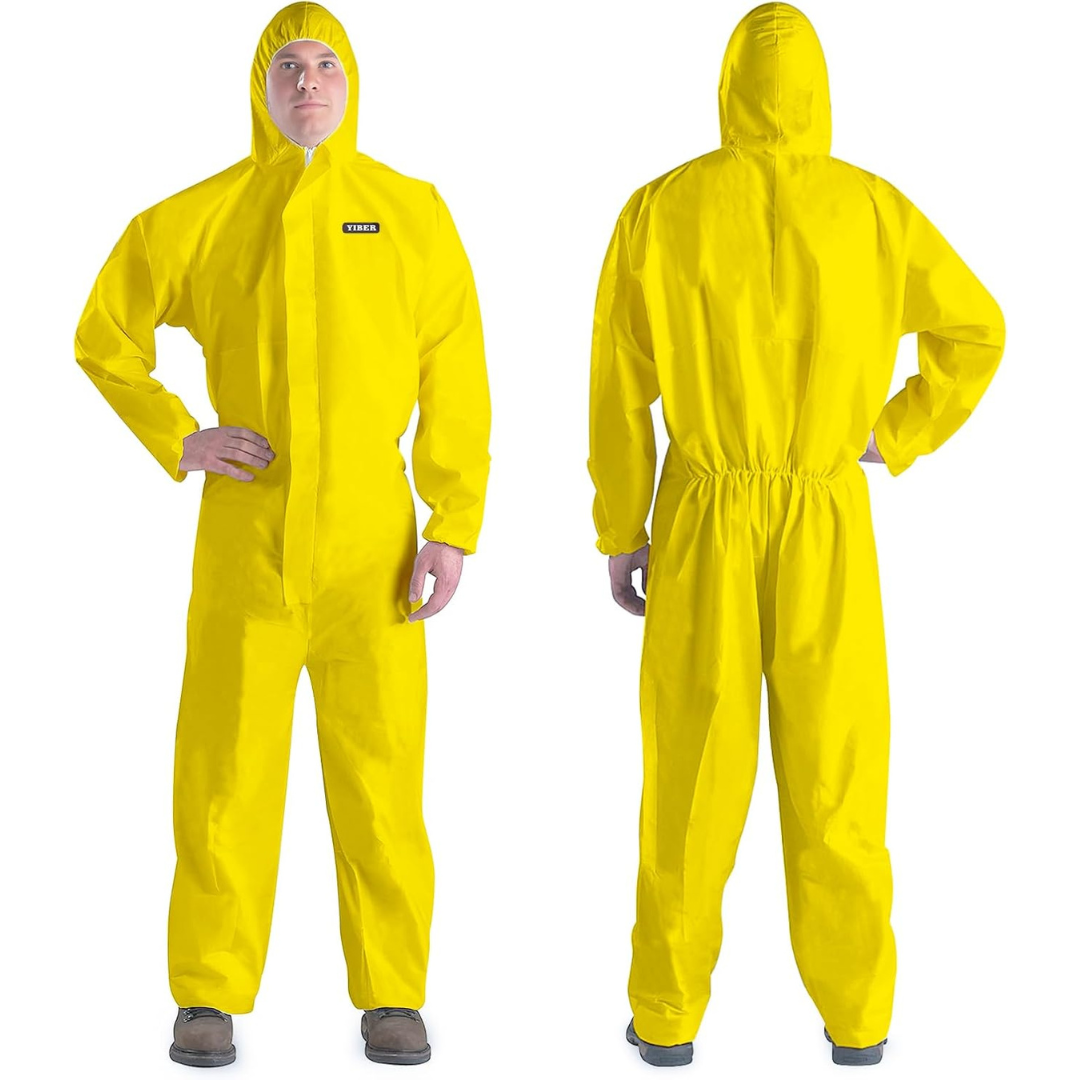 Heavy Duty Full Body Disposable Coverall Suit