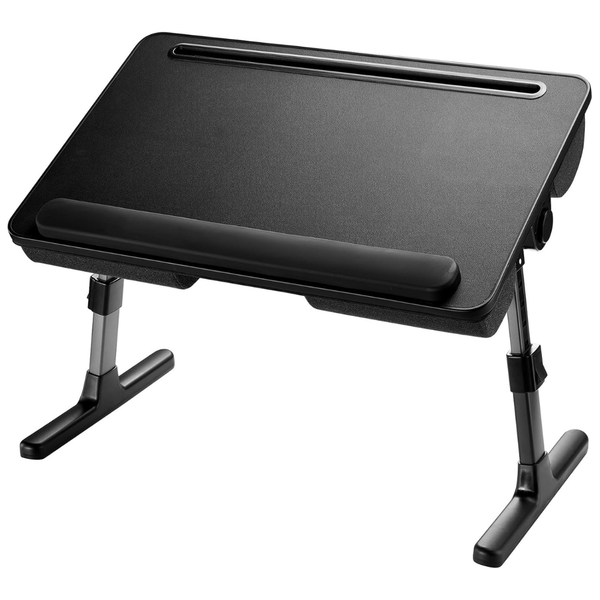 Adjustable Laptop Bed Desk With 35deg.Tilt & Height Adjustment