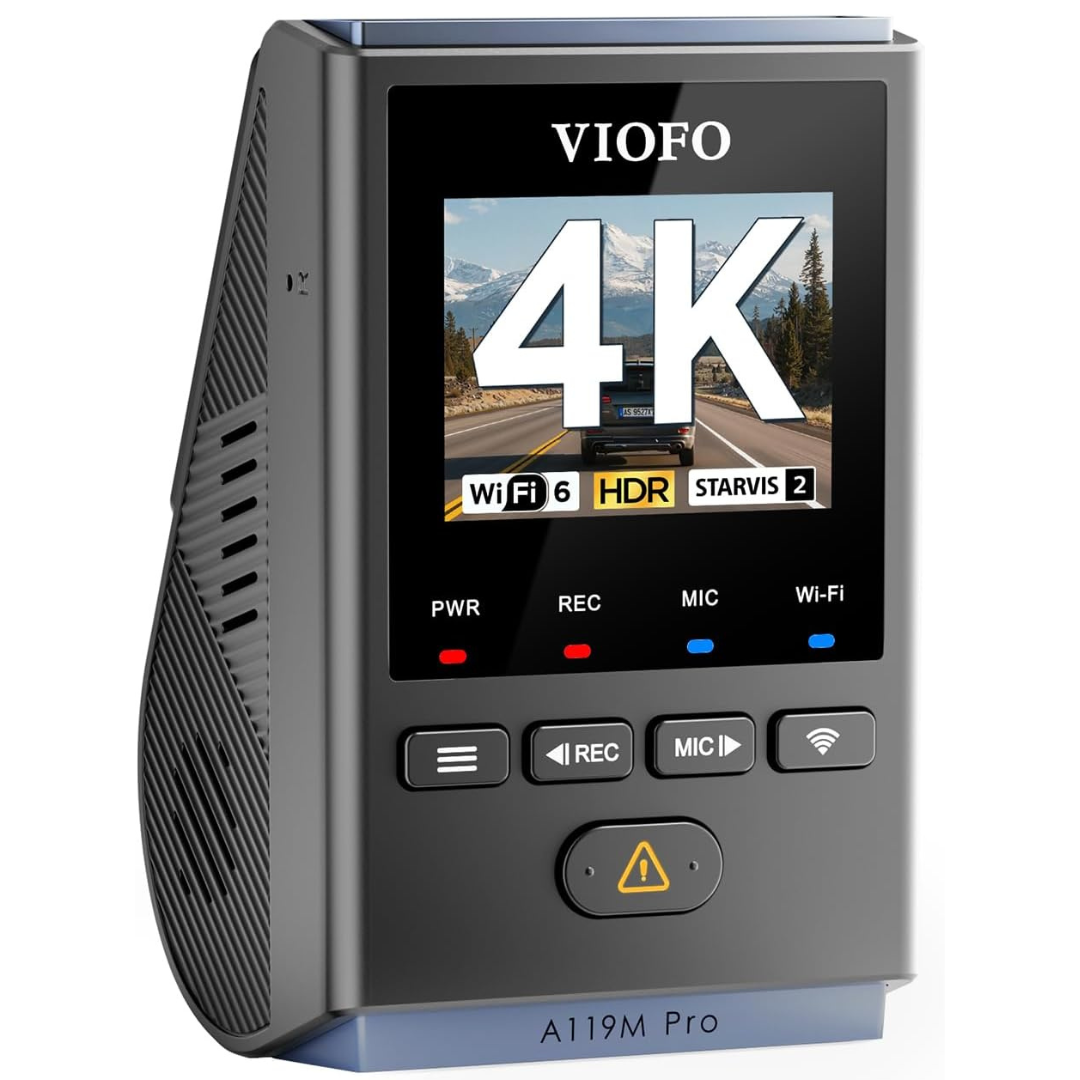 VIOFO A119M Pro 4K HDR Mini Dash Camera