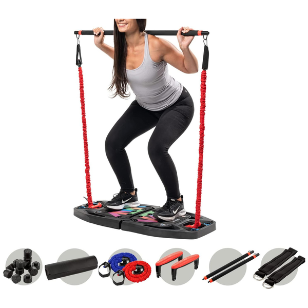 Lifepro Portable Home Gym With Push Up Training Board