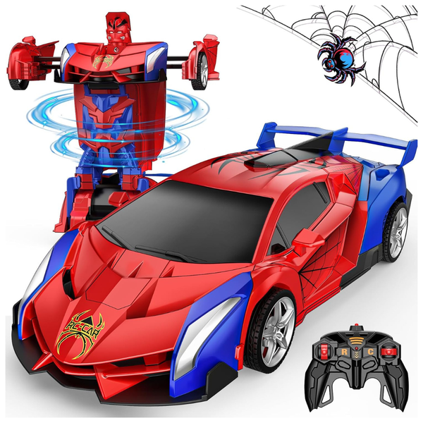 Transform One-Button Deformation 2.4Ghz 1:18 Scale Transforming RC Car