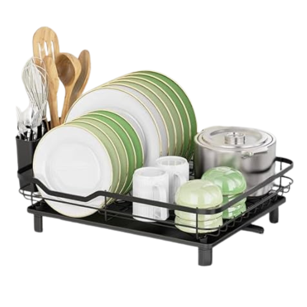 Rottogoon 16.2"L x 12.6"W Stainless Steel Rustproof Dish Rack