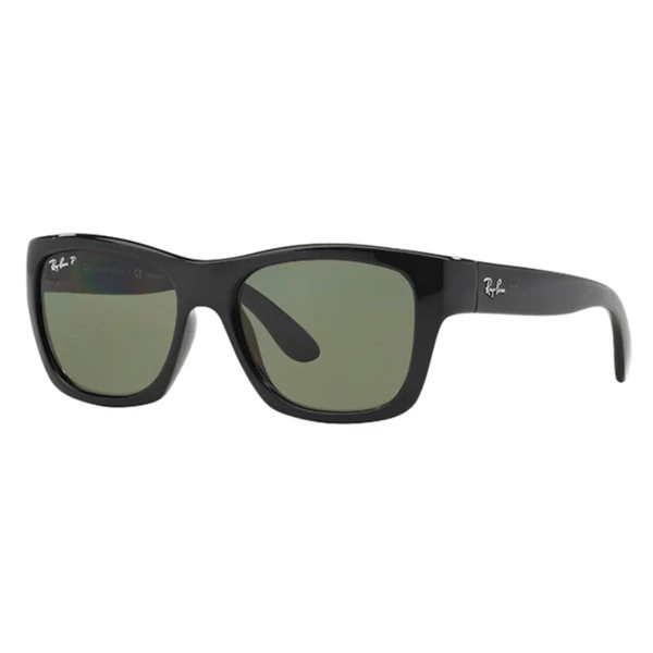 Ray-Ban RB4194 Square 53 mm Sunglasses (Black / Dark Green)