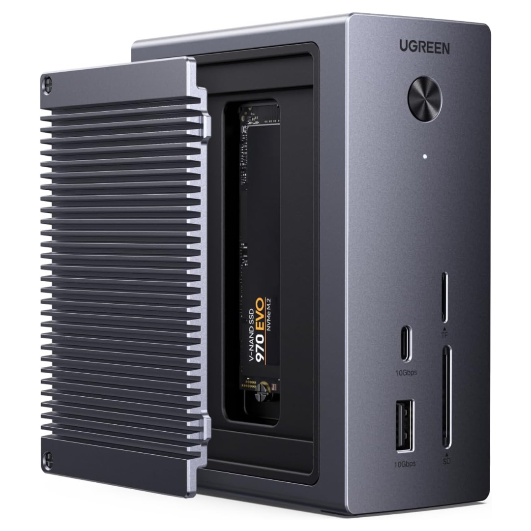Ugreen Revodok 10-in-1 USB-C Hub With NVMe SSD Dock & 4K HDMI