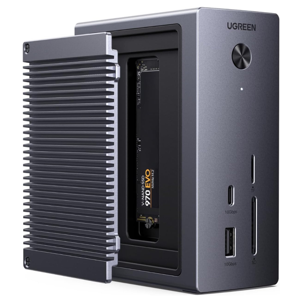 Ugreen Revodok 10-in-1 USB-C Hub With NVMe SSD Dock & 4K HDMI
