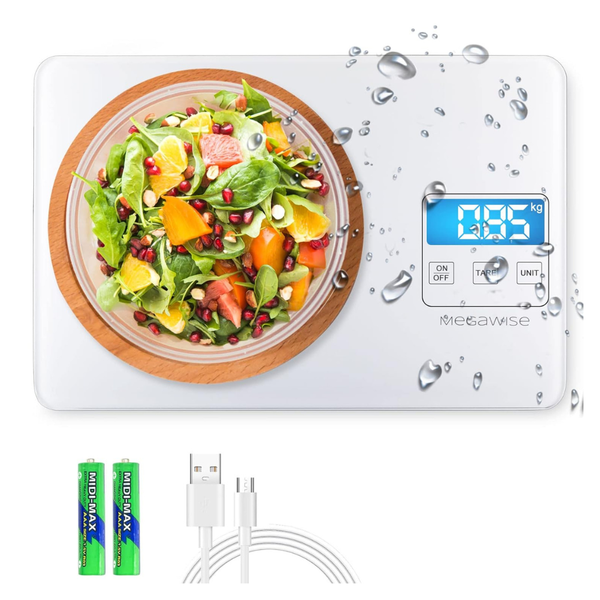 33Lb MegaWise Rechargeable Digital Precision Food Scale