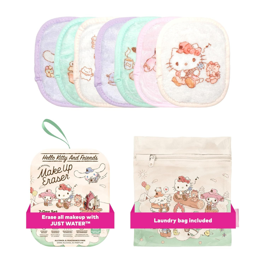 7-Count The Original MakeUp Eraser Set With Just Water