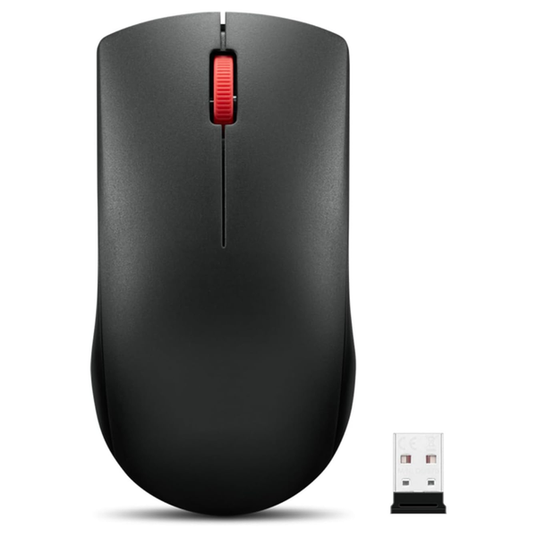 Lenovo 2.4G Nano USB-A Ambidextrous Ergonomic Wireless Mouse