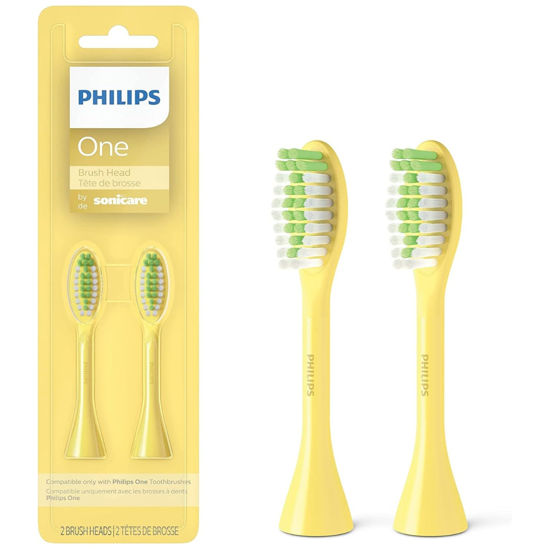 2-Count Philips One by Sonicare Brush Heads (Various Colors)