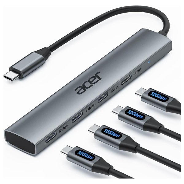 Acer 4-Port 10Gbps USB-C 3.2 Hub