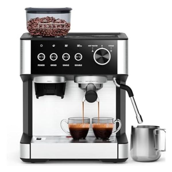 Joy Pebble 20 Bar Coffee Grinder And Expresso Machines