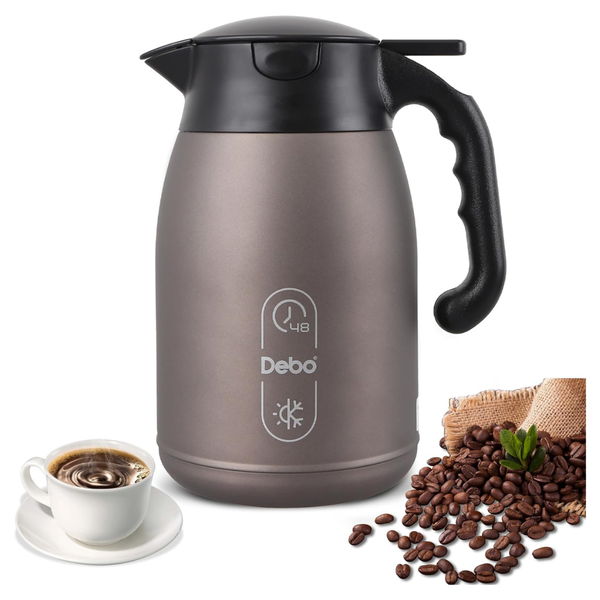 56 Oz Vacuum-Insulated Thermal Coffee Carafe