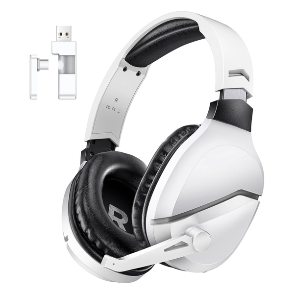 WolfLawS Wireless Gaming Headset With Noise Canceling Microphone