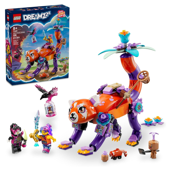 328-Piece Lego Dreamzzz Izzie's Dream Animals Toy Building Set (71481)