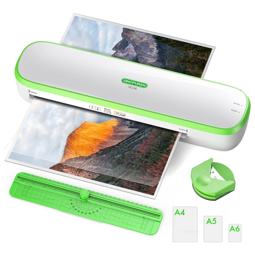 Sinopuren 9" Quiet Thermal Laminator Machine