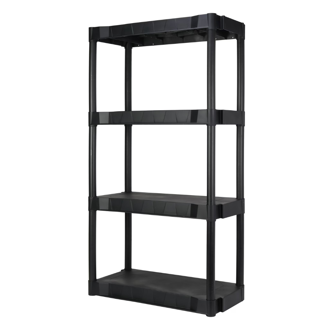 Hyper Tough 4 Shelf Plastic Garage Shelves