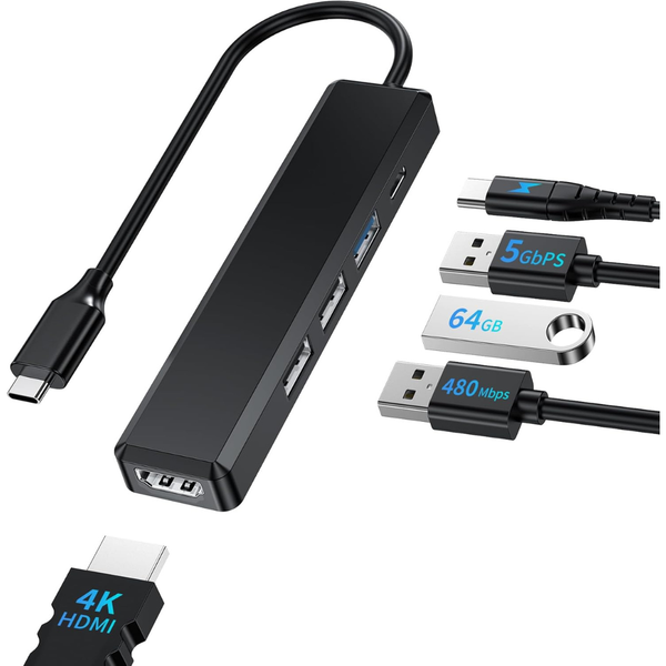 BHHB 5-in-1 USB C Hub Docking Station