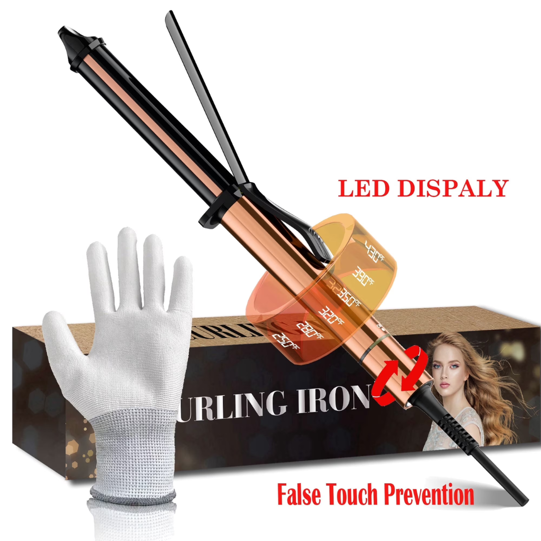 SKIMI Small 1" Hair Curling Iron