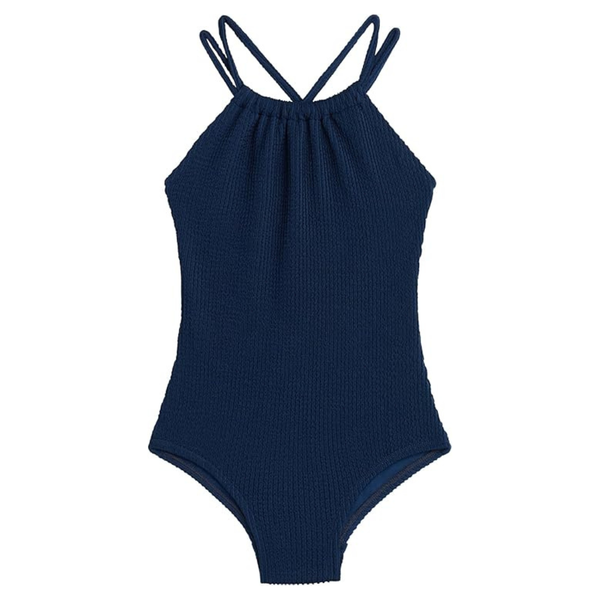 Kanu Surf Girls Jasmine Beach Sport Halter One Piece Swimsuit