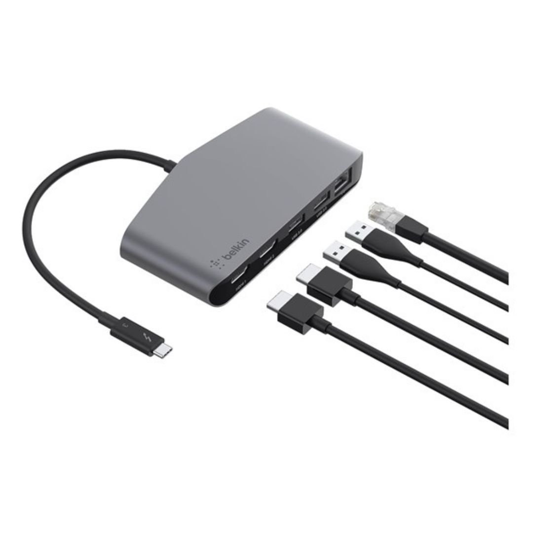 Belkin Thunderbolt 3 Dock Mini HD USB-C Docking Station W/ Cable