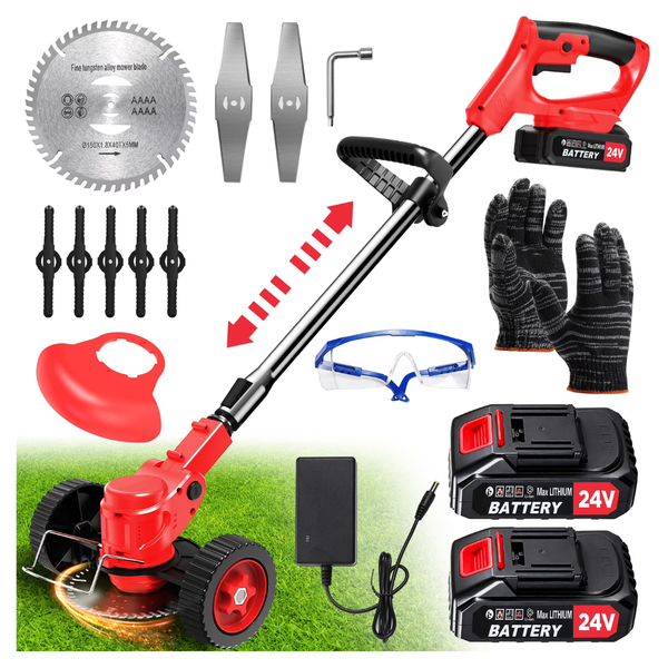 TNTants Cordless String Trimmer With 2 Batteries (2 Colors)