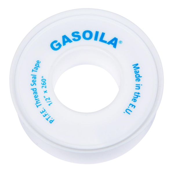 1/2" x 260" Gasoila PTFE Professional-Grade Thread Seal Tape