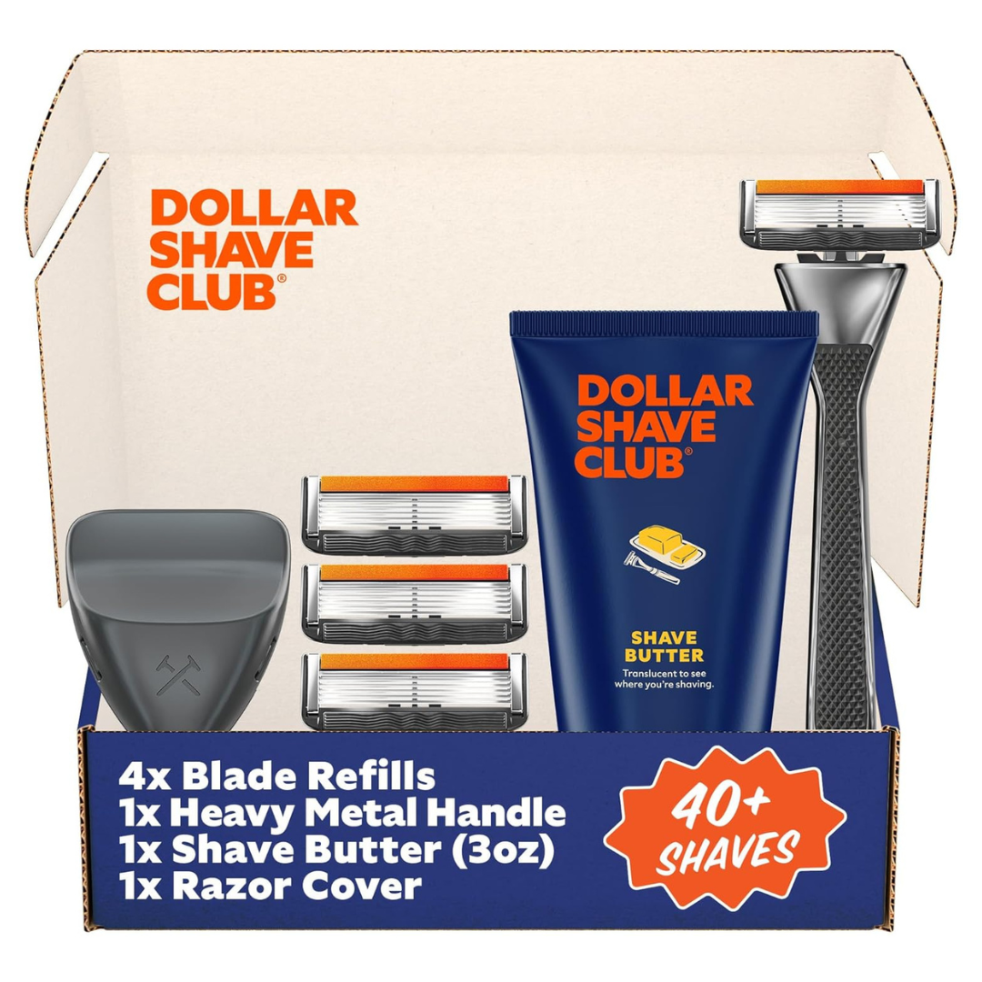 24-Count Dollar Shave Club Men's VIP Shave Set