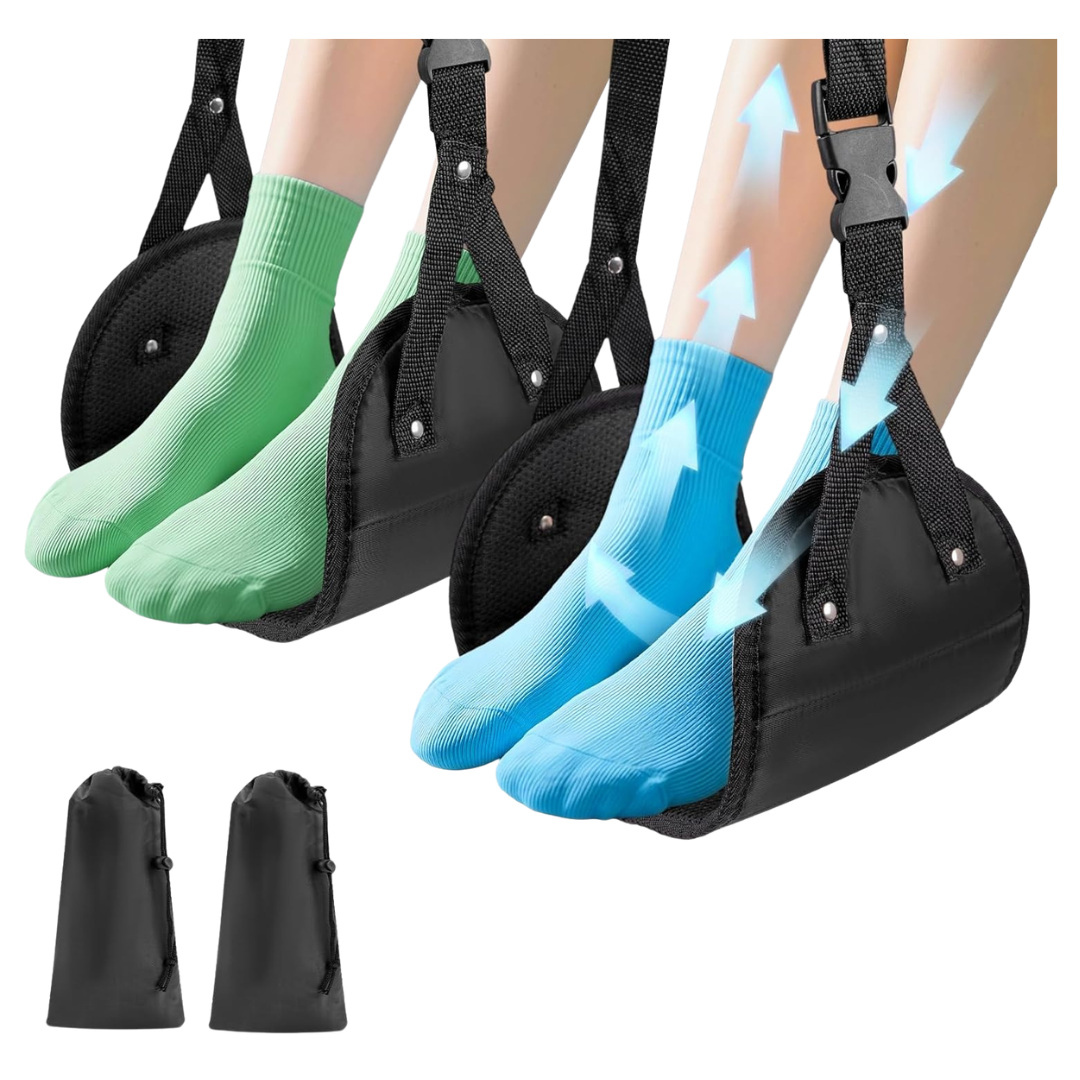 2-Pack Perfect Airplane Foot Hammock