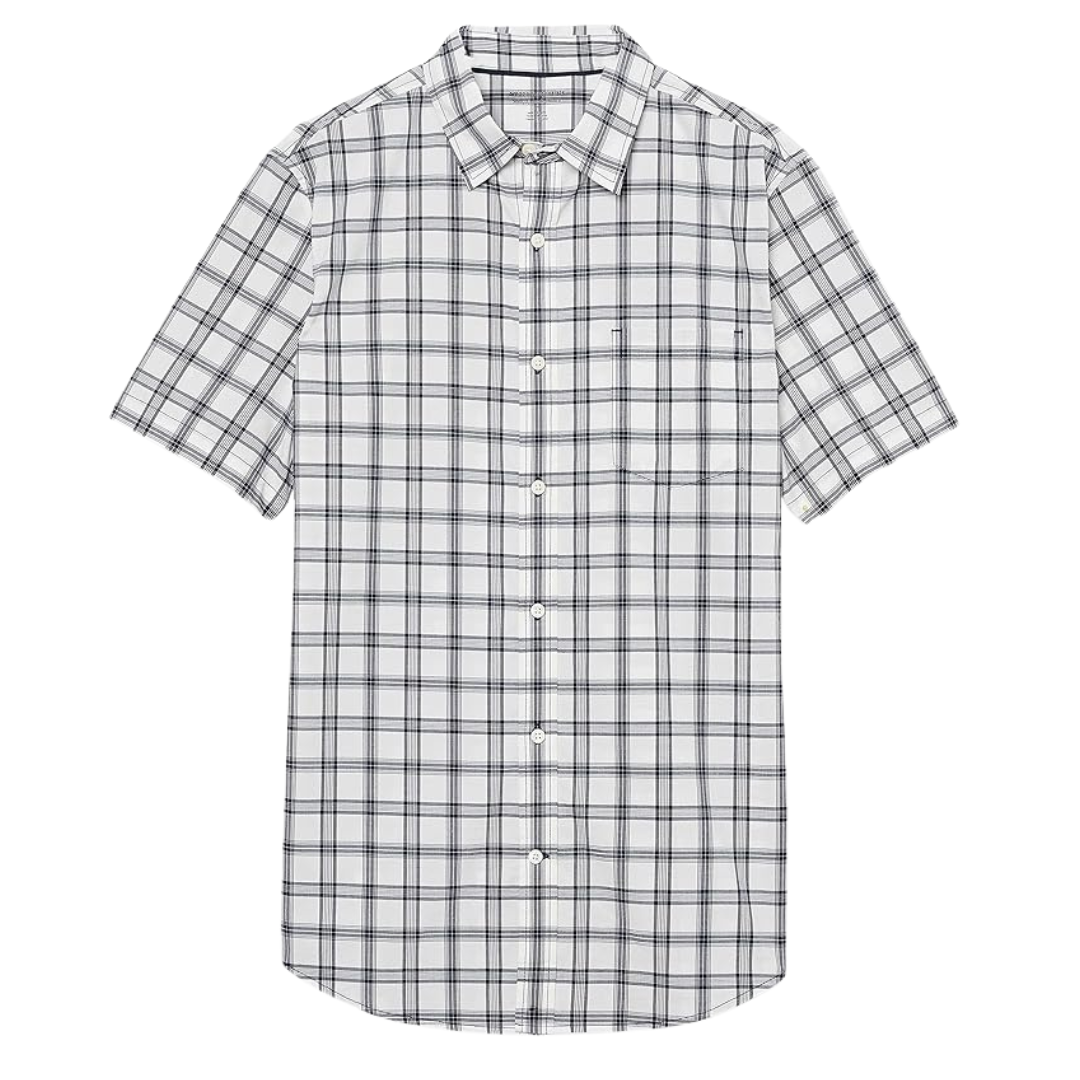 Amazon Essentials Men's Slim-Fit Short-Sleeve Poplin Shirt