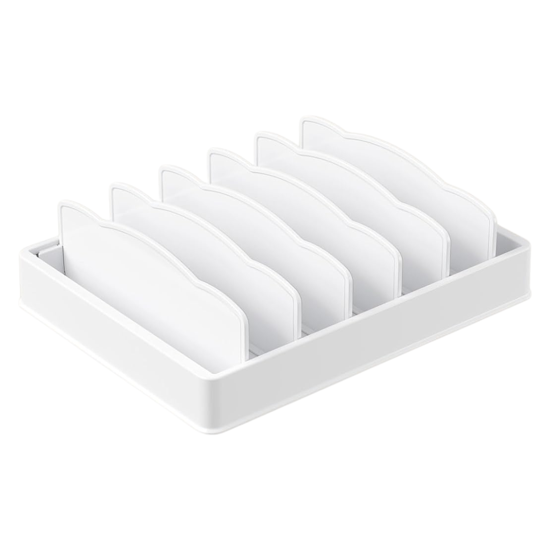 13" x 10" Lifewit Plastic Lid Organizers Inside Cabinet