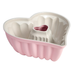 9.5" Premium Nonstick Heart Shaped Fluted Pan