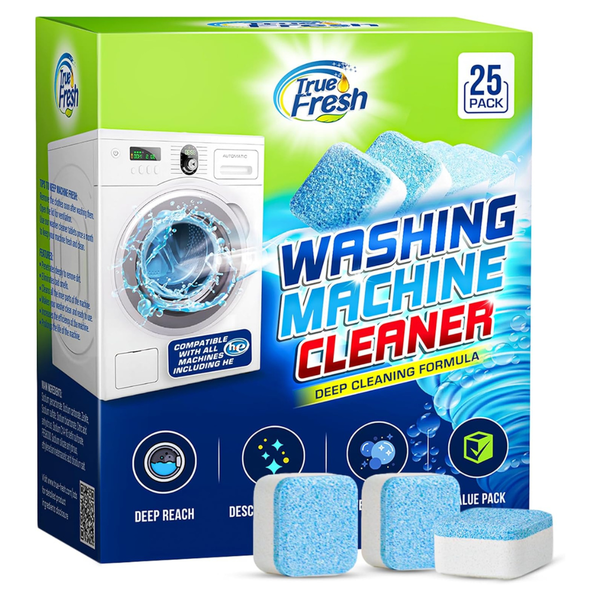 25-Pack True Fresh Washing Machine Cleaner Tablets
