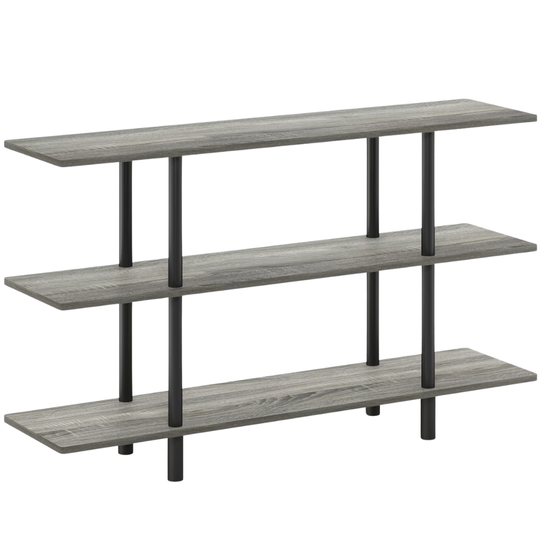 Turn-N-Tube 3-Tier Wide Display Shelf