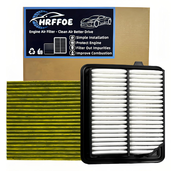Hrffoe 17220-5K0-A00 Engine & Cabin Air Filter Kit