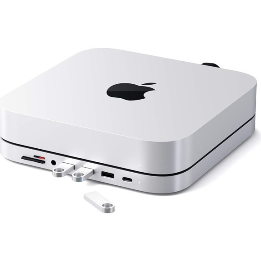 Satechi USB-C Stand & Hub for Mac Mini M2/M1 (2 Colors)
