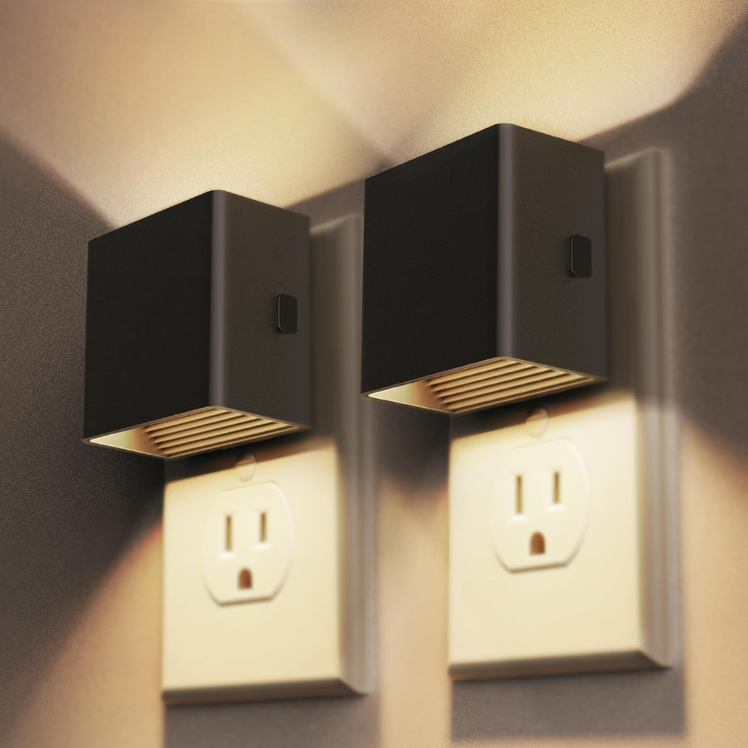 2 Pack LED Night Lights Plug Into Wall