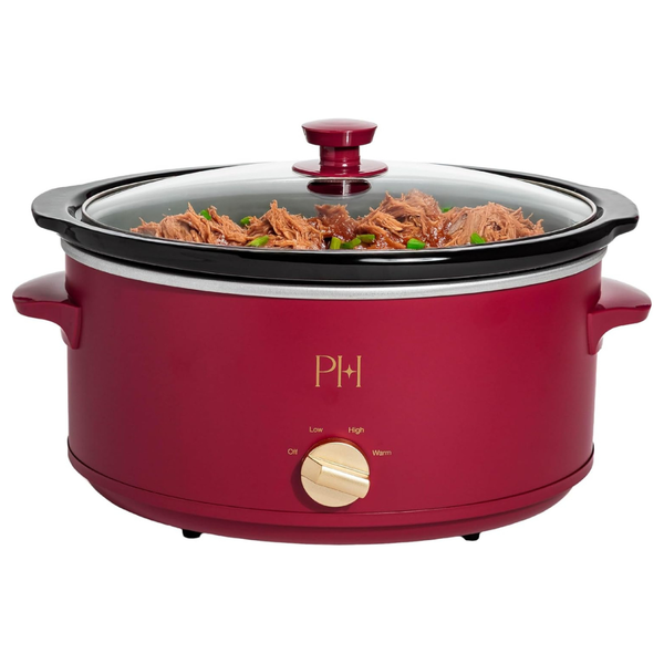 6-Quart Paris Hilton Manual Slow Cooker