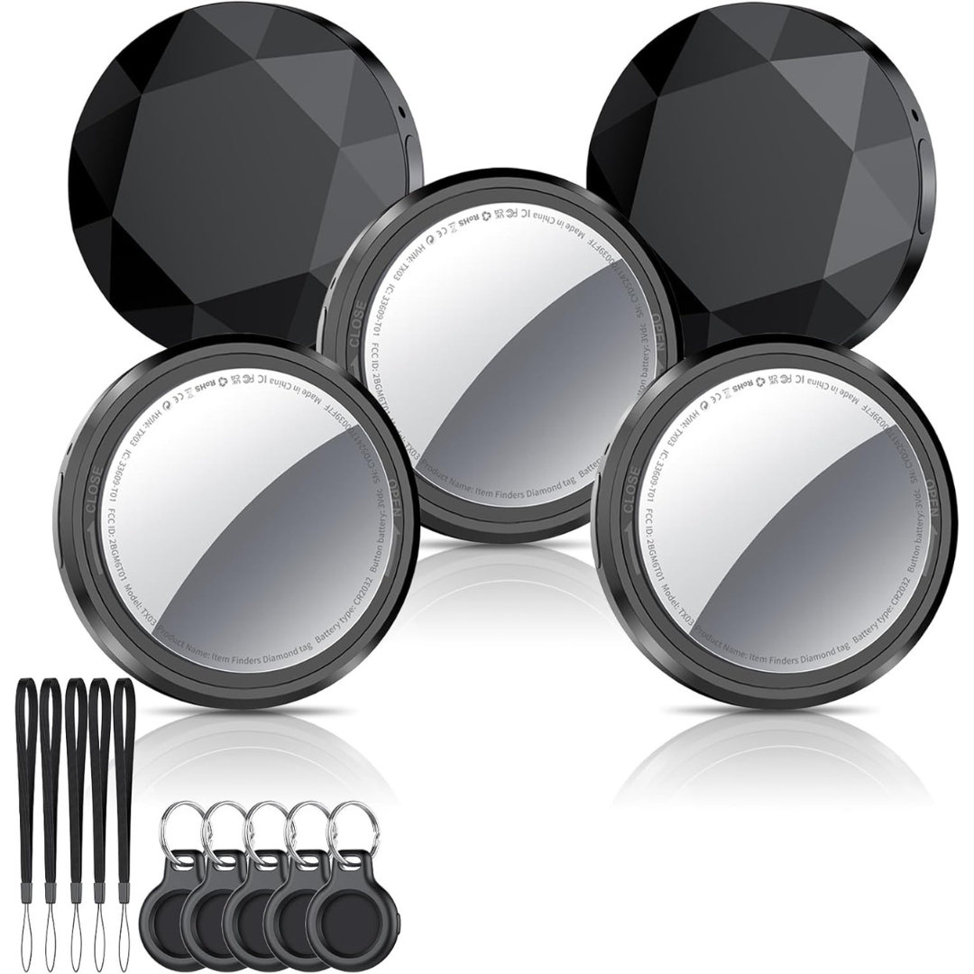 5-Pack Bluetooth Item Finders Smart Air Tags(iOS Only)