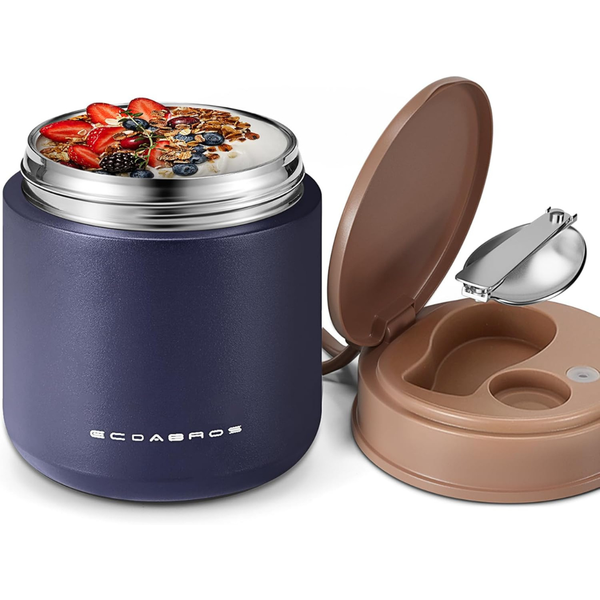 15.2oz Kids Vacuum Insulated Food Jar With Wide Mouth