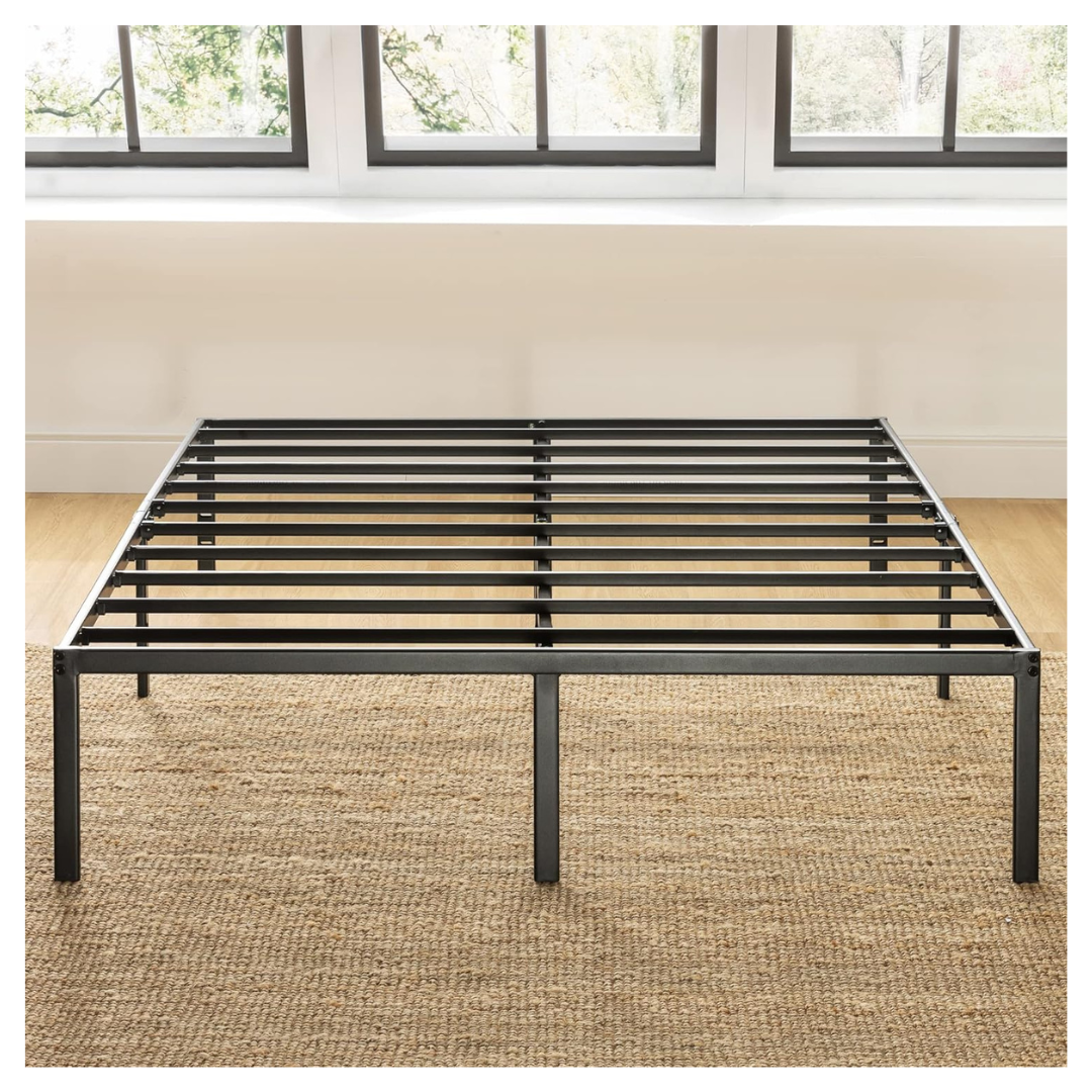 Best Price Mattress Queen 14" Metal Platform Bed Frame