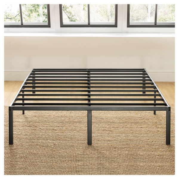 Best Price Mattress Queen 14" Metal Platform Bed Frame