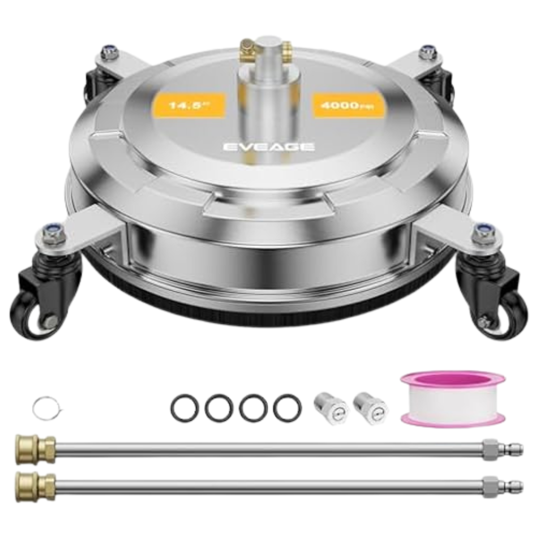 Eveage14.5" 4000 PSI Power Pressure Washer Surface Cleaner