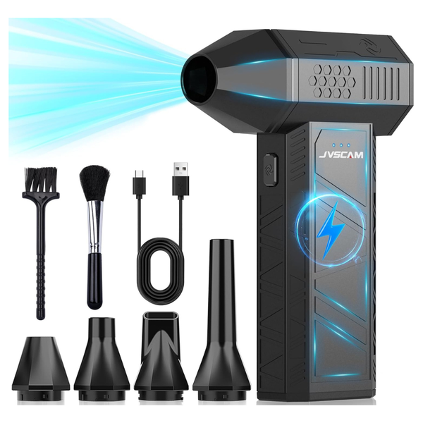 Jvscam X3 3-Speed Rechargeable Cordless Electric Compressed Air Duster